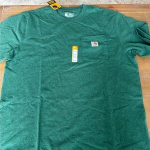 Carhartt Men's Heather Green Short Sleeve Tee